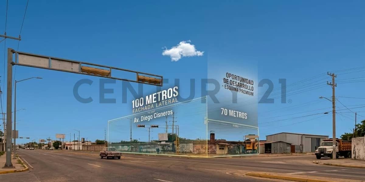 Terreno en venta en San felix avenida Diego Cisneros