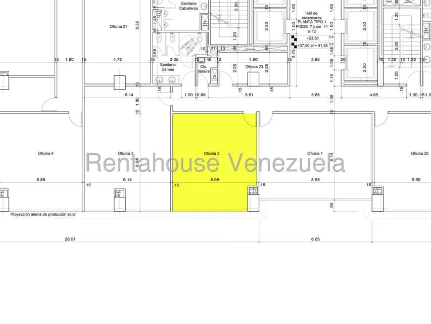 Comercial (Oficina) en Venta en Las Mercedes, Distrito Metropolitano - 26