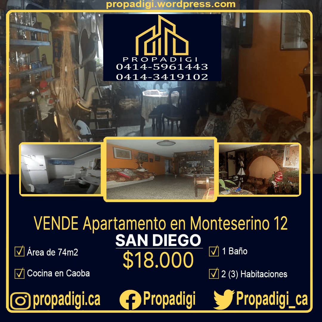 Apartamento en Monteserino 12 , San Diego