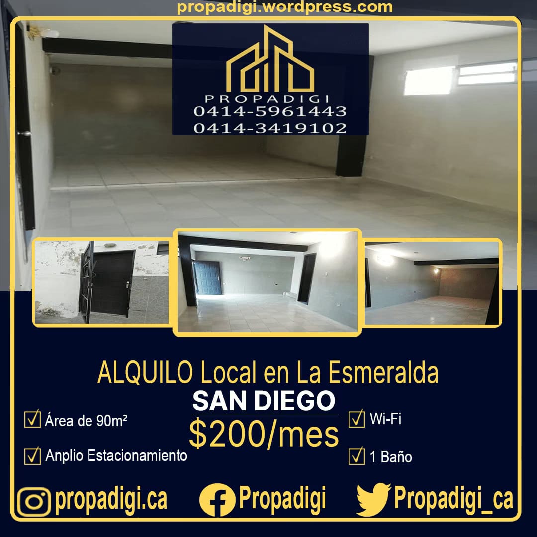 local cerca del C.C. La Esmeralda, San Diego