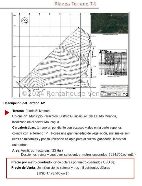 Terreno (Industrial) en Venta en La Colina, Miranda - 4