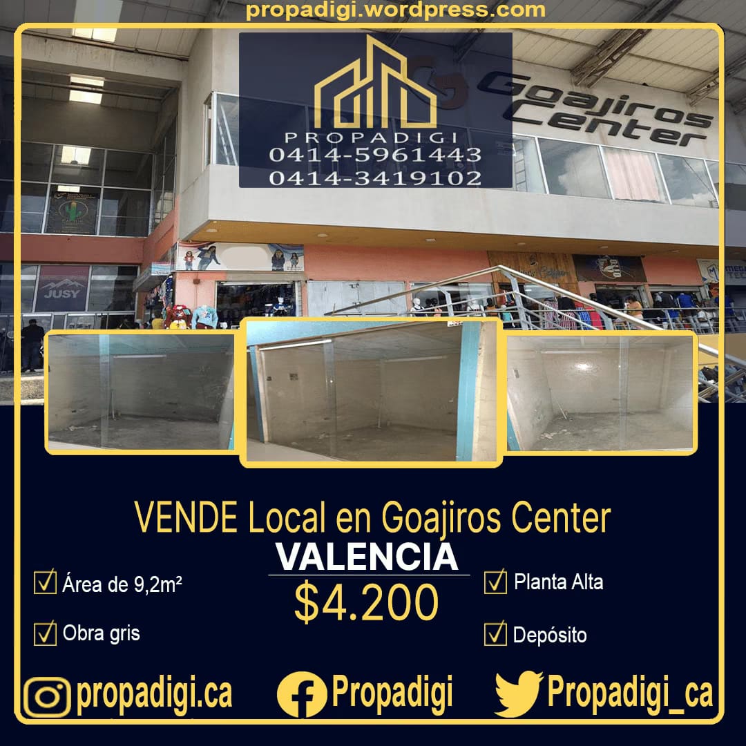 Local en Goajiros Center, Planta alta, Valencia