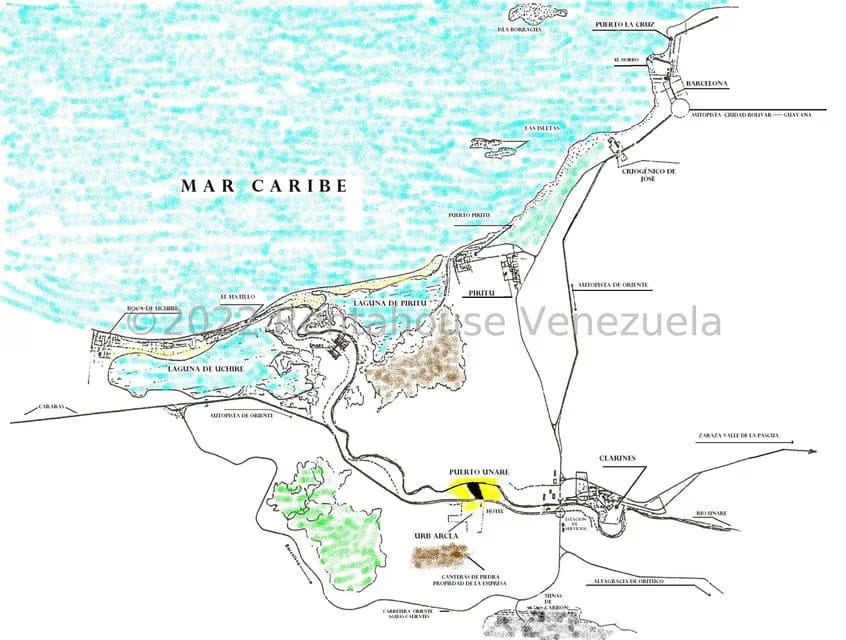 Terreno (Finca) en Venta en La Playa, Anzoategui - 2