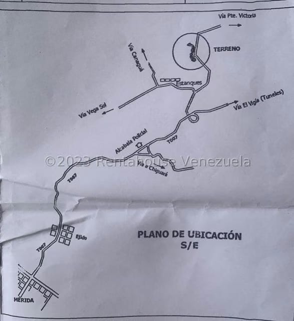 Terreno (Finca) en Venta en Sector El Anis, Merida - 11
