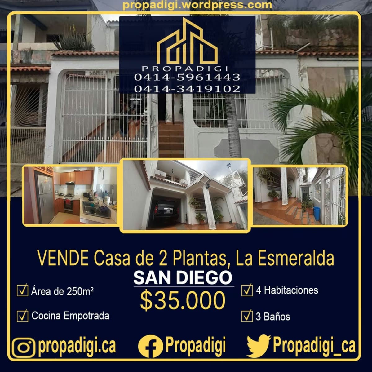 Casa de 2 niveles en la esmeralda San Diego