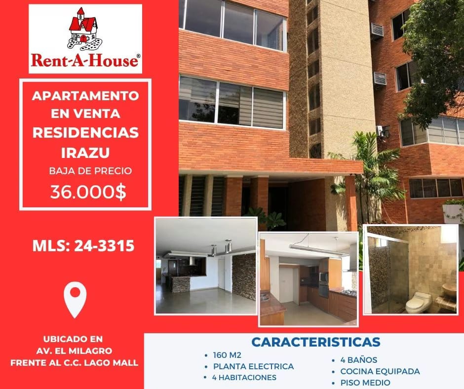 24-3315 Venta de Apartamento en Res Irazu..KB