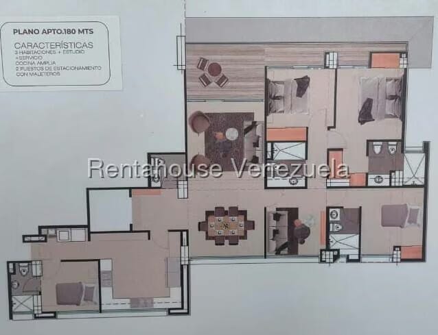 Apartamento (1 Nivel) en Venta en Alto Hatillo, Distrito Metropolitano - 6