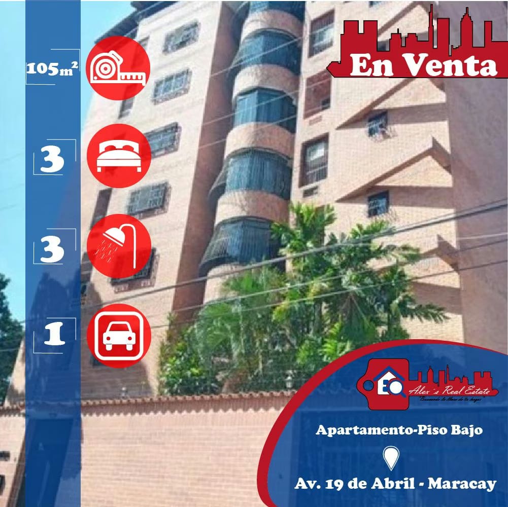 Venta Apartamento Piso Bajo – La Esperanza Maracay