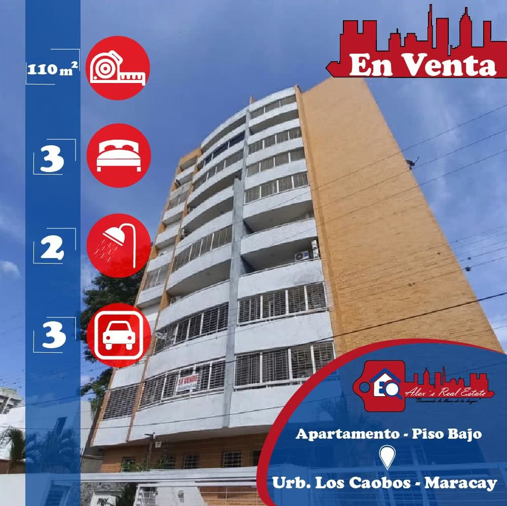 Venta Apartamento, Piso Bajo – Los Caobos, Maracay