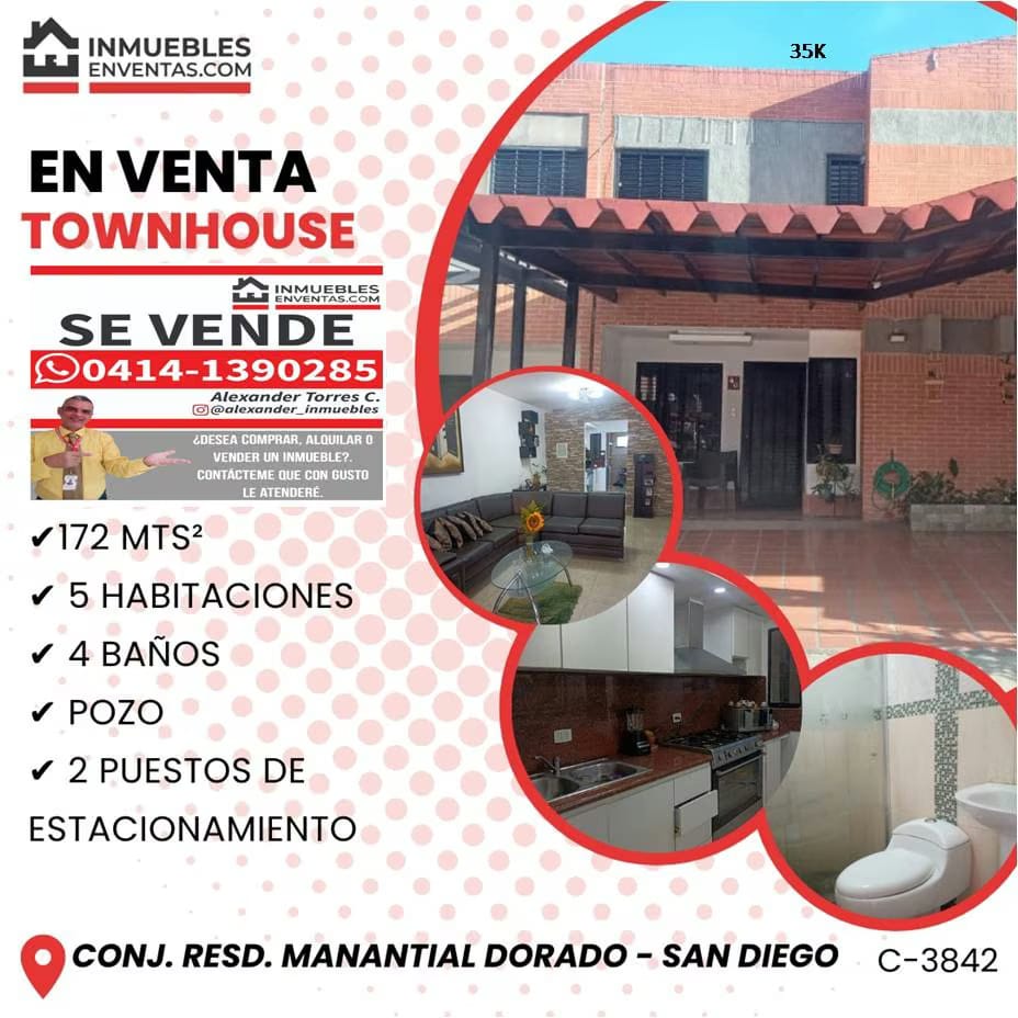 C3842-35K TOWN HOUSE EN VENTA SAN DIEGO