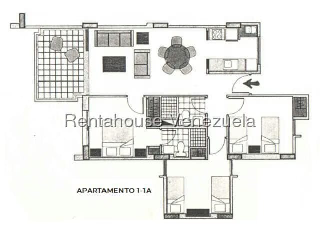 Apartamento (1 Nivel) en Venta en Los Canales de Rio Chico, Miranda - 2