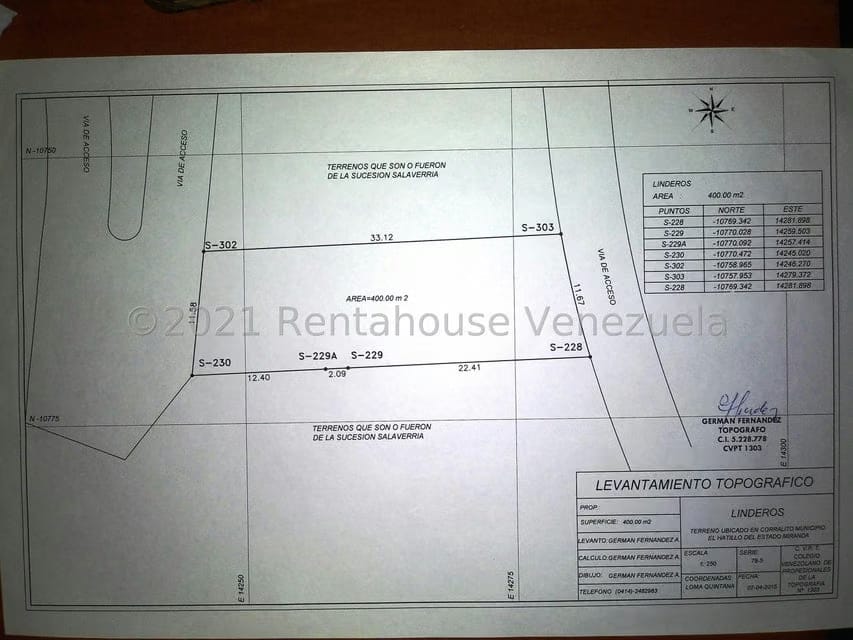 Terreno (Residencial) en Venta en Corralito, Distrito Metropolitano - 5