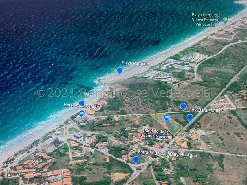 Terreno (Comercial) en Venta en Playa El Agua, Nueva Esparta