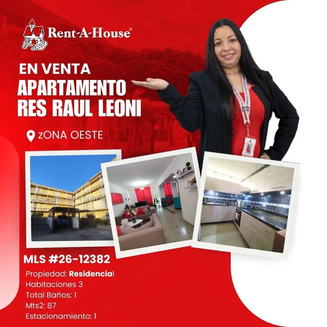 MLS 26-12382 VENTA DE APARTAMENTO EN RAUL LEONI