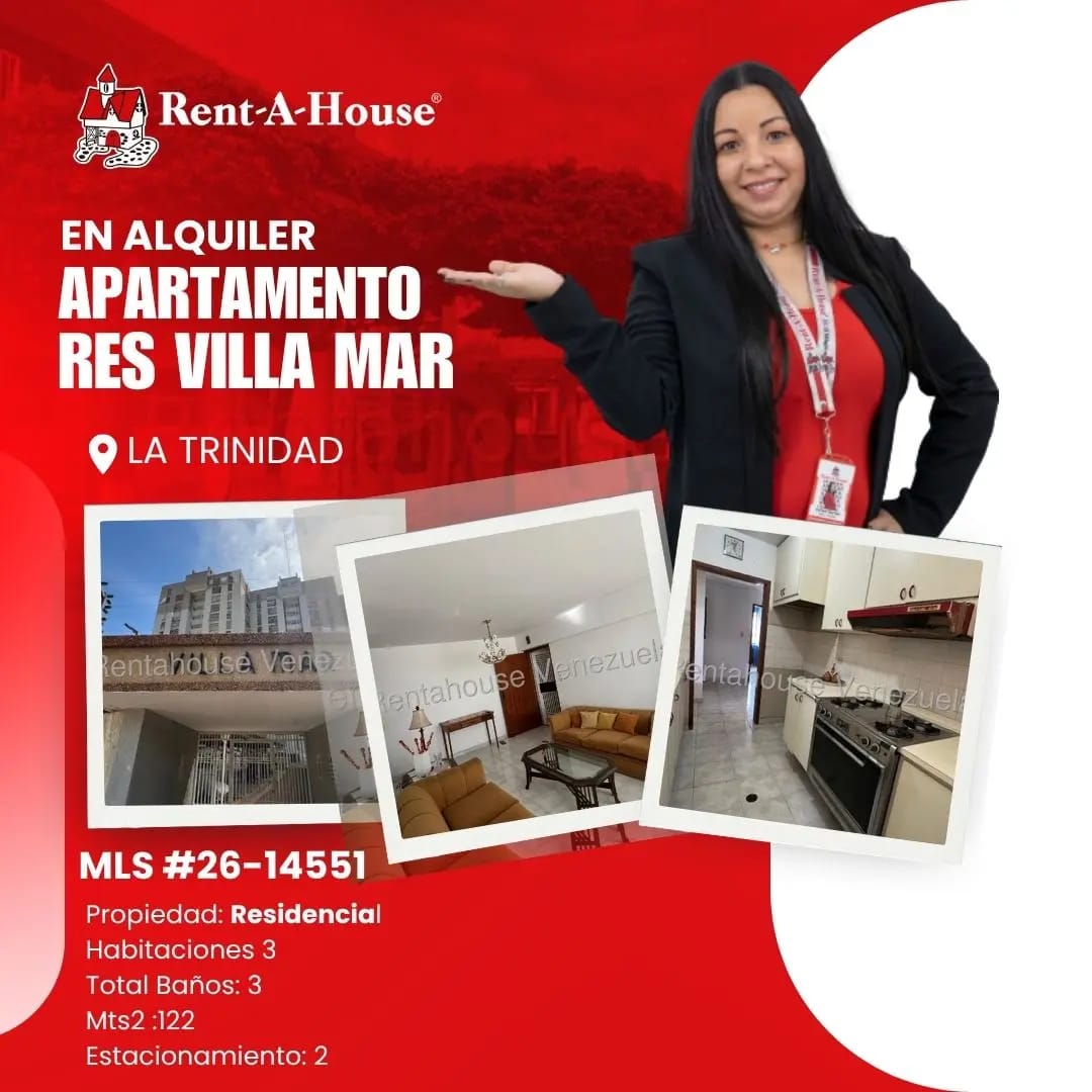 MLS 26-14551 APARTAMENTO EN ALQUILER RES VILLA MAR