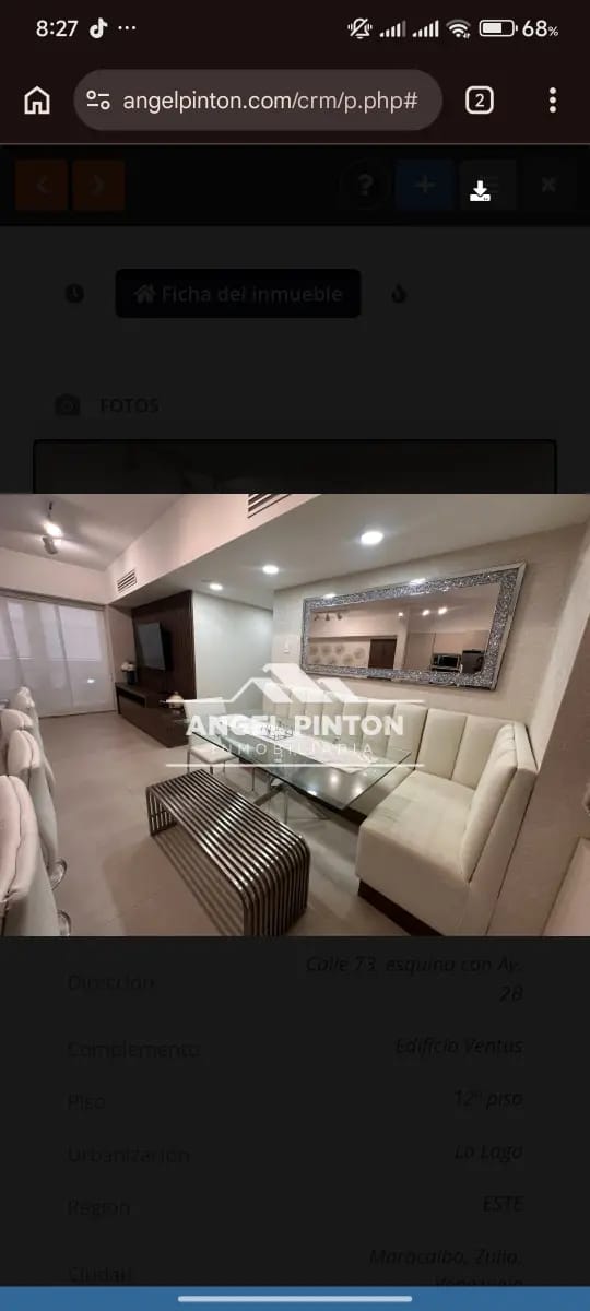 APARTAMENTO EN VENTA ZONA ESTE EDIFICIO VENTUS MARACAIBO VENEZUELA API 9445 - 4