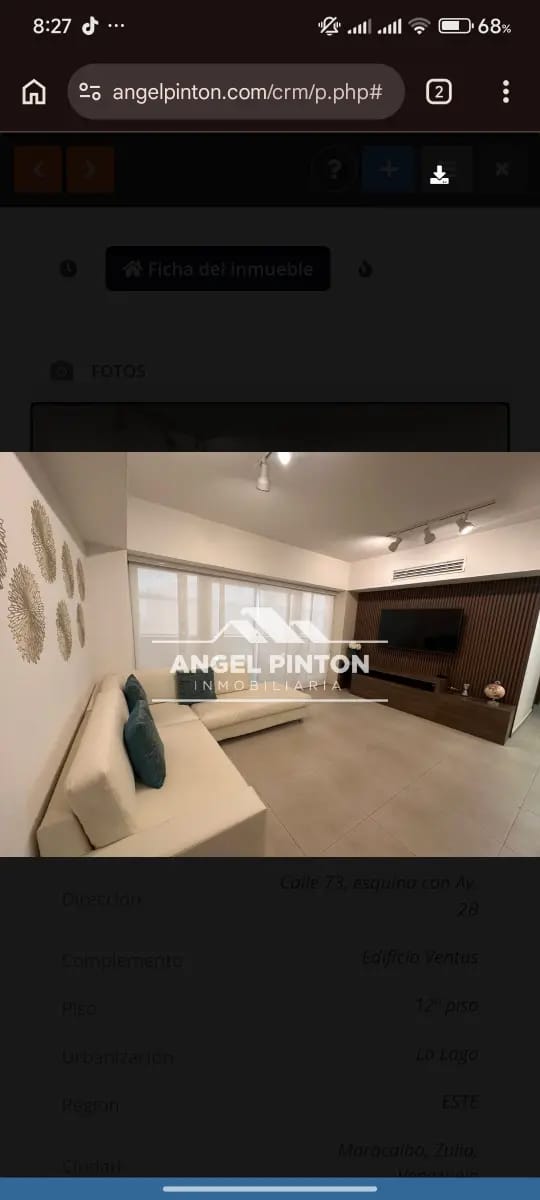 APARTAMENTO EN VENTA ZONA ESTE EDIFICIO VENTUS MARACAIBO VENEZUELA API 9445 - 5