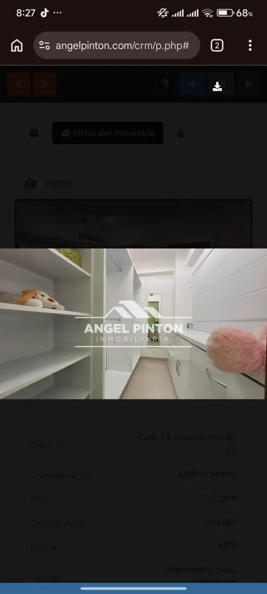 APARTAMENTO EN VENTA ZONA ESTE EDIFICIO VENTUS MARACAIBO VENEZUELA API 9445 - 7