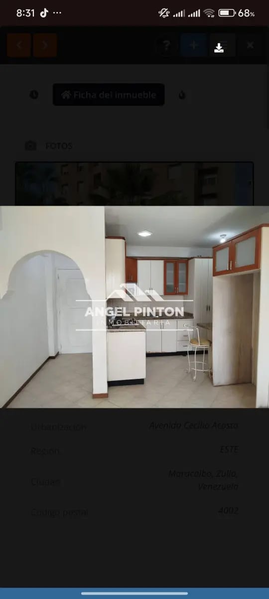 APARTAMENTO VENTA AV. CECILIO ACOSTA MARACAIBO VENEZUELA API 9406 - 6