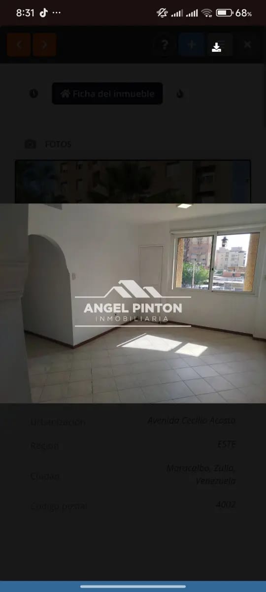 APARTAMENTO VENTA AV. CECILIO ACOSTA MARACAIBO VENEZUELA API 9406 - 7
