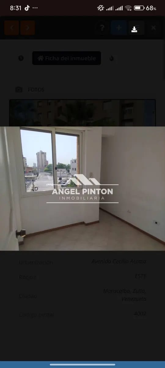 APARTAMENTO VENTA AV. CECILIO ACOSTA MARACAIBO VENEZUELA API 9406 - 8