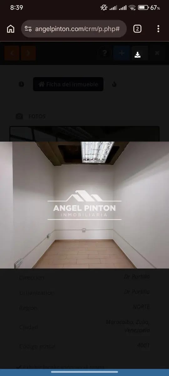 OFICINA EN VENTA TORRE 13 MARACAIBO,ZULIA API9390 - 8