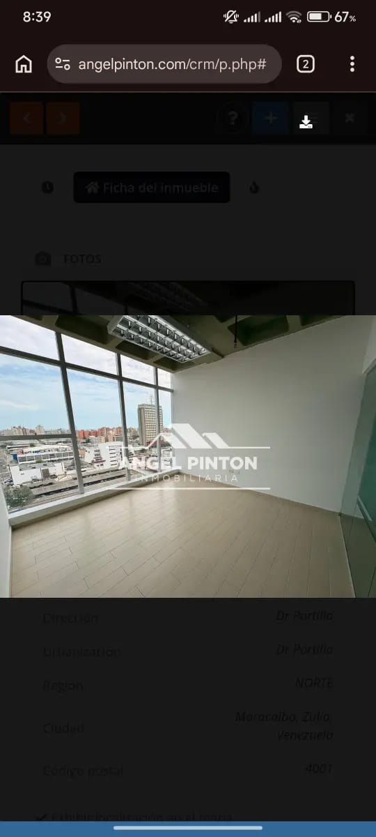 OFICINA EN VENTA TORRE 13 MARACAIBO,ZULIA API9390 - 10