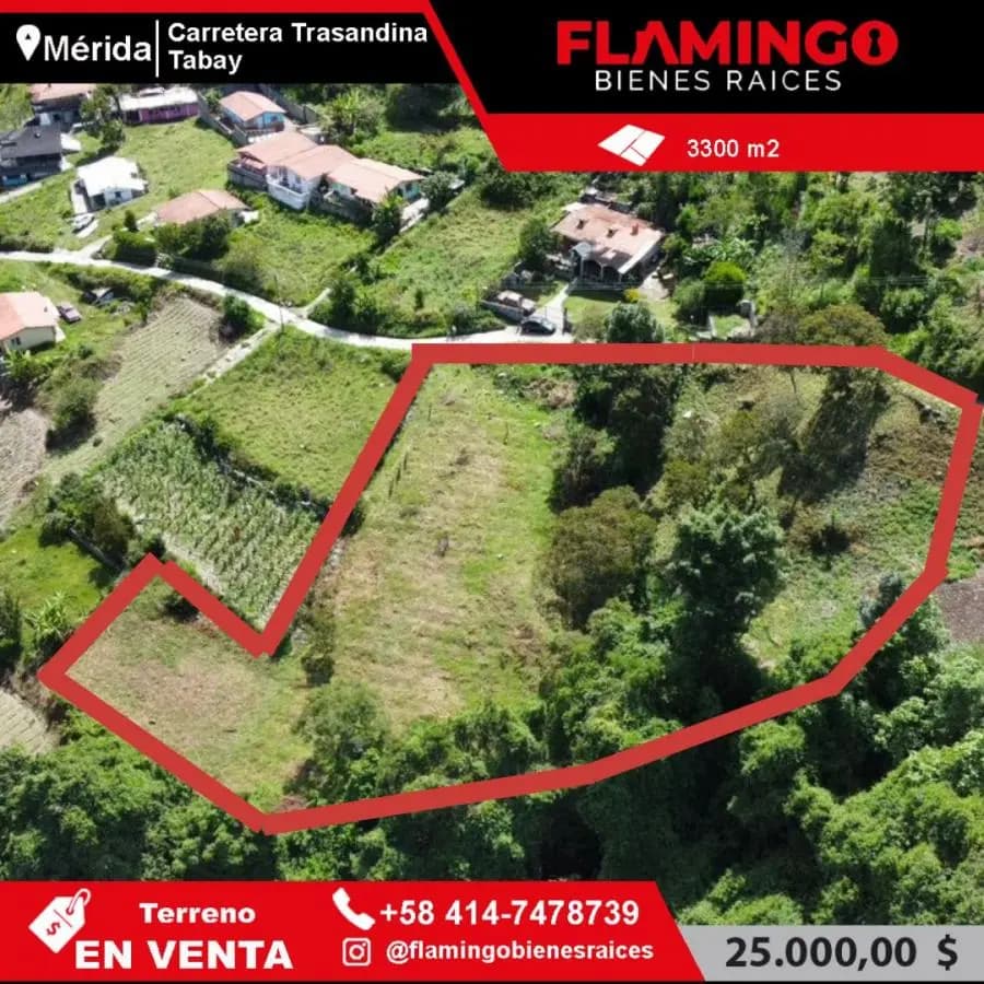 Terreno en Venta en Tabay - 3