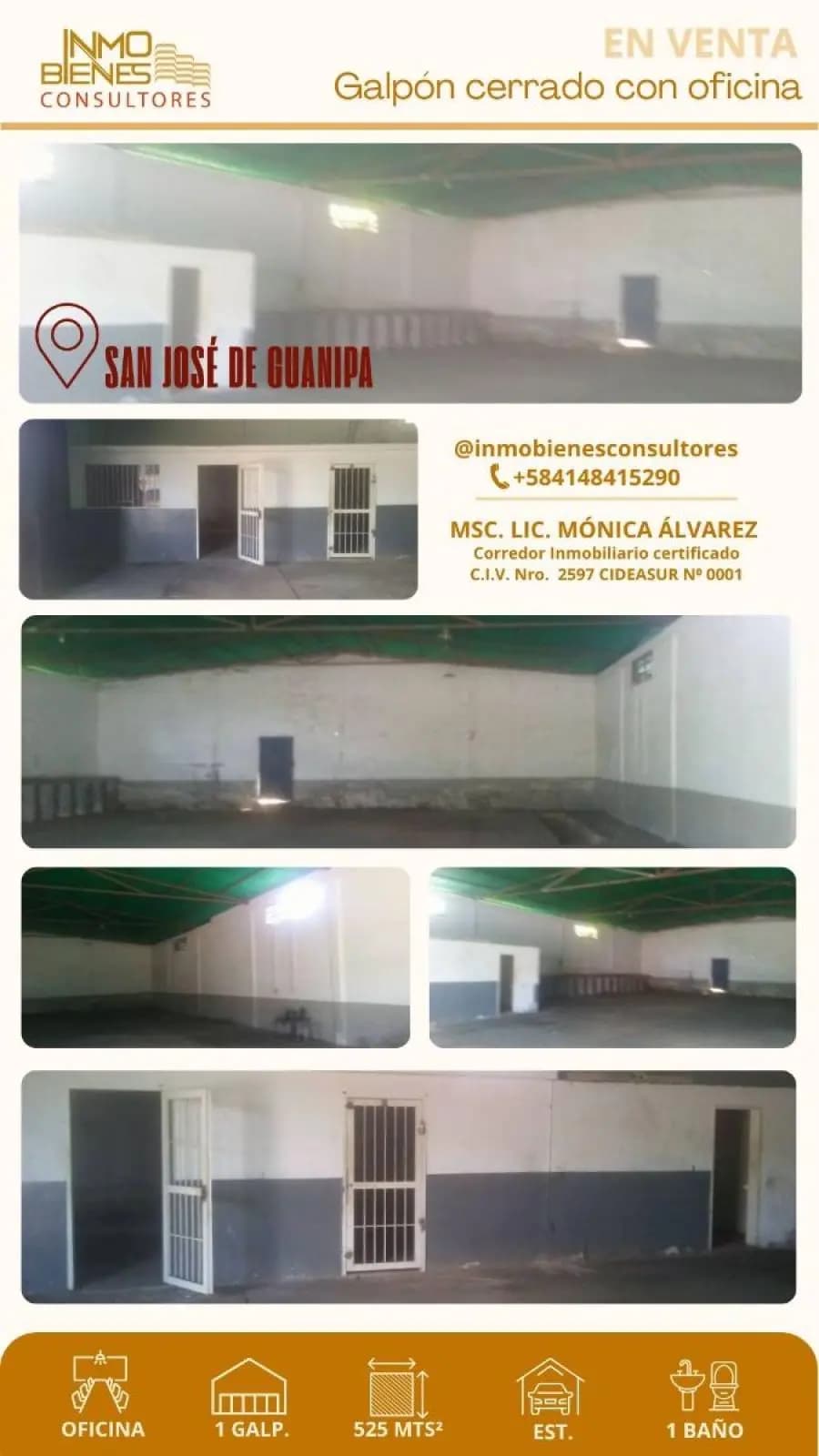 Galpon en Venta en El Tigrito