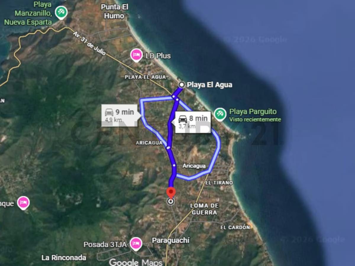 TERRENO CERCA DEL MAR, SECTOR LOMA DE GUERRA, ISLA DE MARGARITA - 4