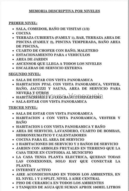 Casa (Multipes Niveles) en Venta en Colinas de Bello Monte, Distrito Metropolitano - 72